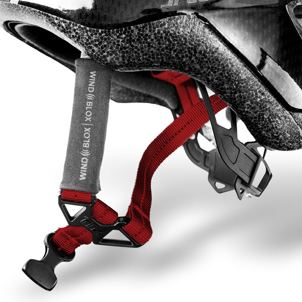 bike helmet buckle Wind-Blox Pro for SHORTER Straps, one pair